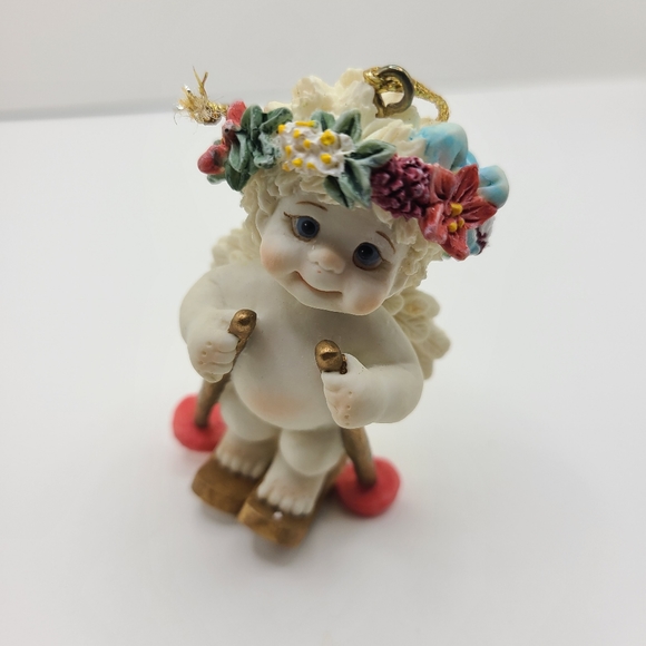 Dreamsicles 1998 Cherub Holiday Ornament set of 6 - Picture 13 of 14